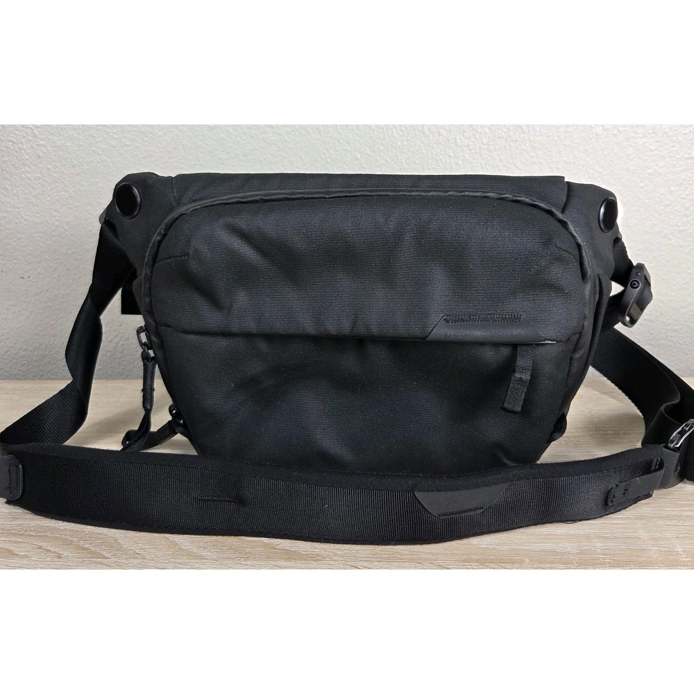 Peak Design Everyday Sling 3L Black Camera Bag Crossbody EDC Travel Tech Organiz